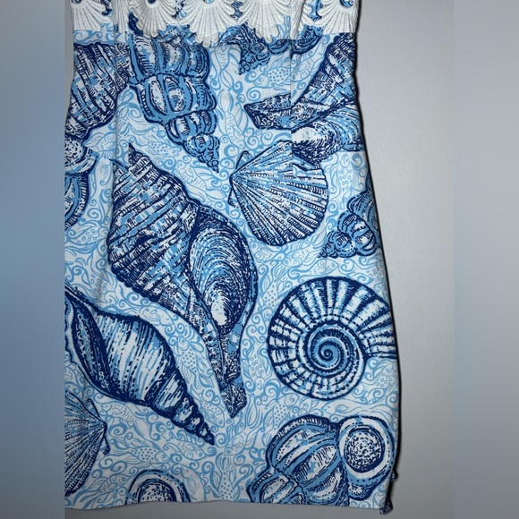 Lilly Pulitzer Originals vintage Bel Air True Blue Stuffed Shells Dress size 2 - Picture 2 of 6